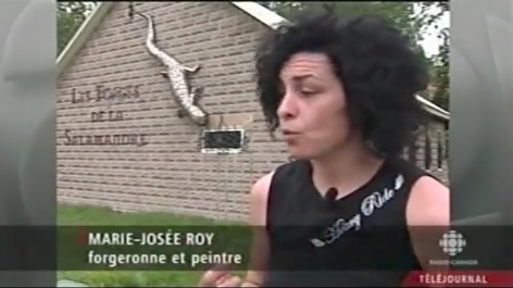 Marie-Josée Roy au Téléjournal de la SRC